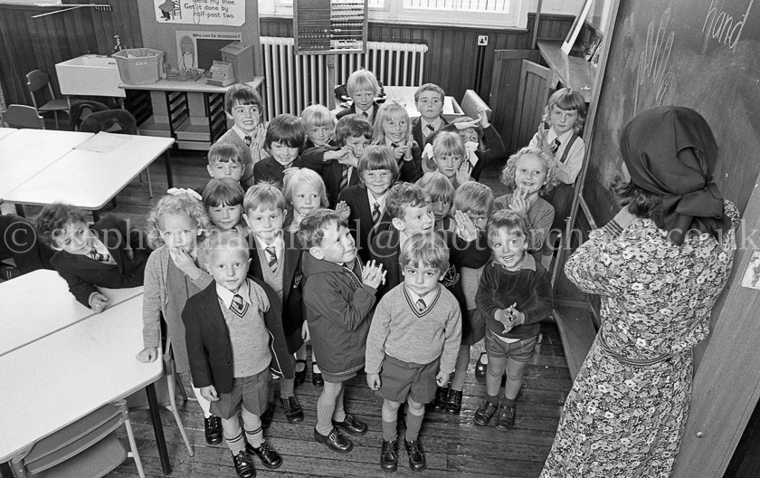 St. John's Primary One's 1975.