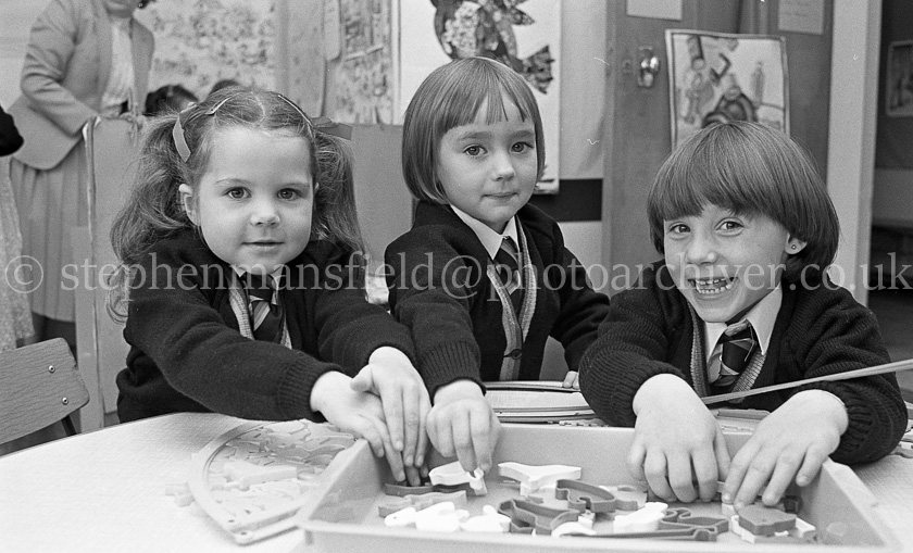  St. Mark's Primary One's 1985.