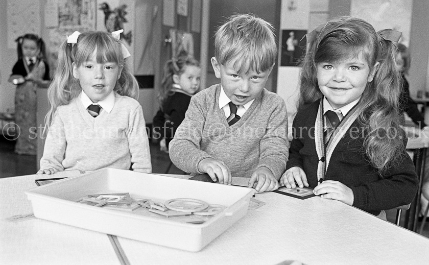 St. Mark's Primary One's 1985.