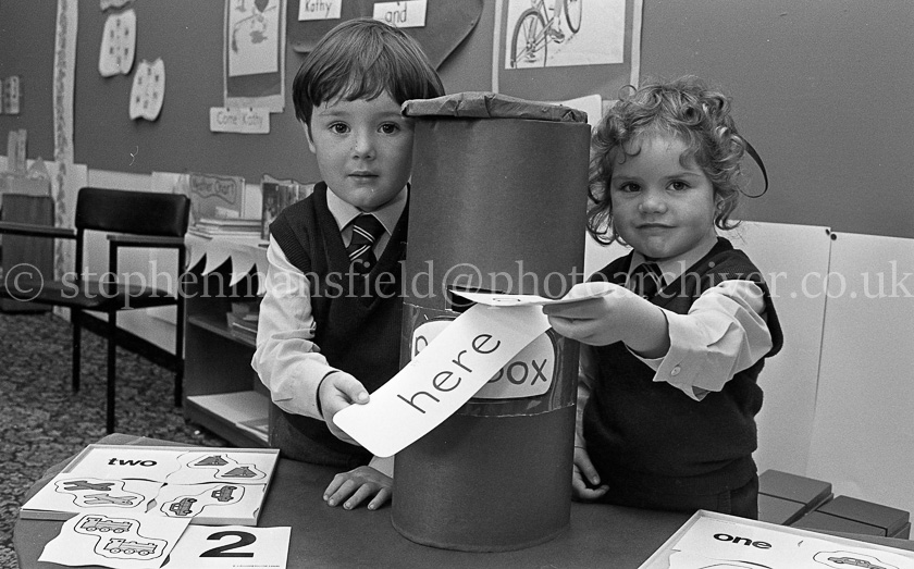 St. Thomas's Primary One's 1985.