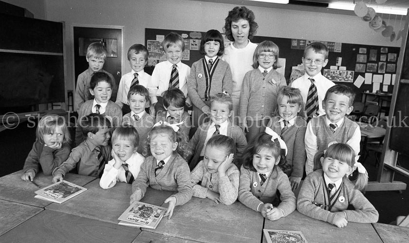 Neilston Primary One's 1988.