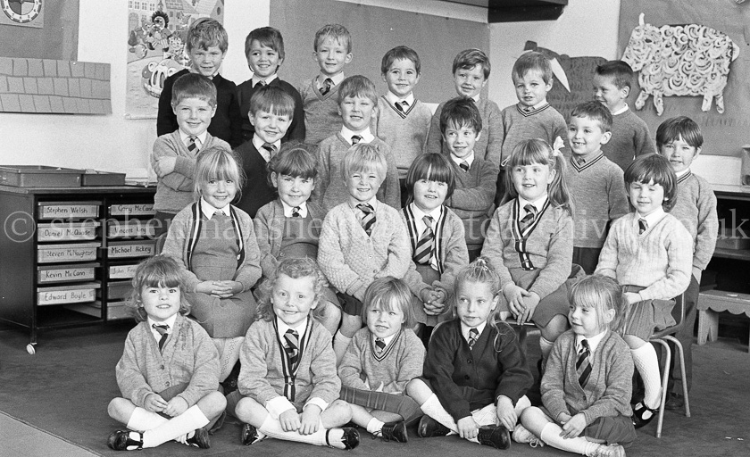 St. John's Primary One's 1988.