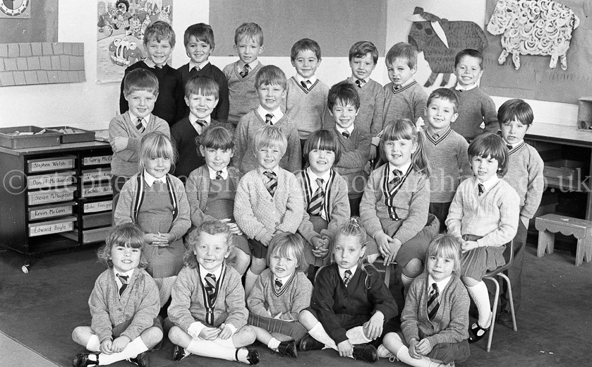 St. John's Primary One's 1988.