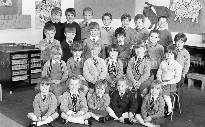 St. John's Primary One's 1988.