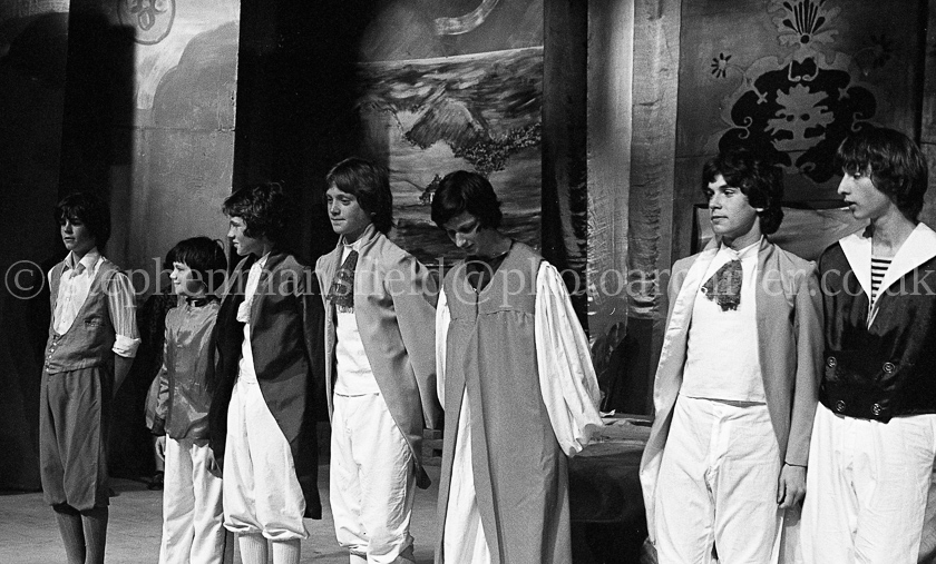 Barrhead High School HMS Pinafore 1979.