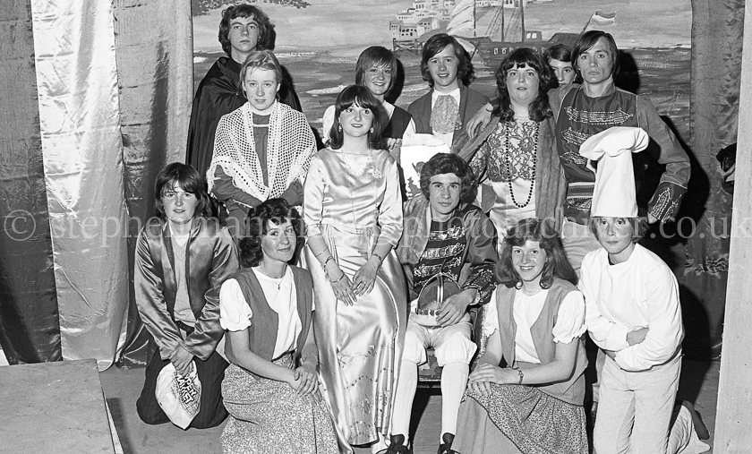 Barrhead High School HMS Pinafore 1979.