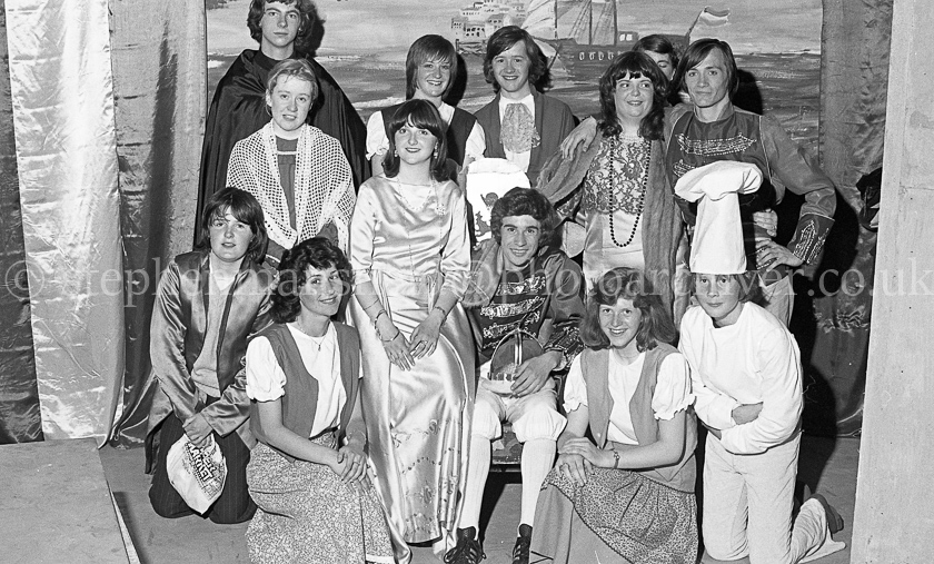Barrhead High School HMS Pinafore 1979.