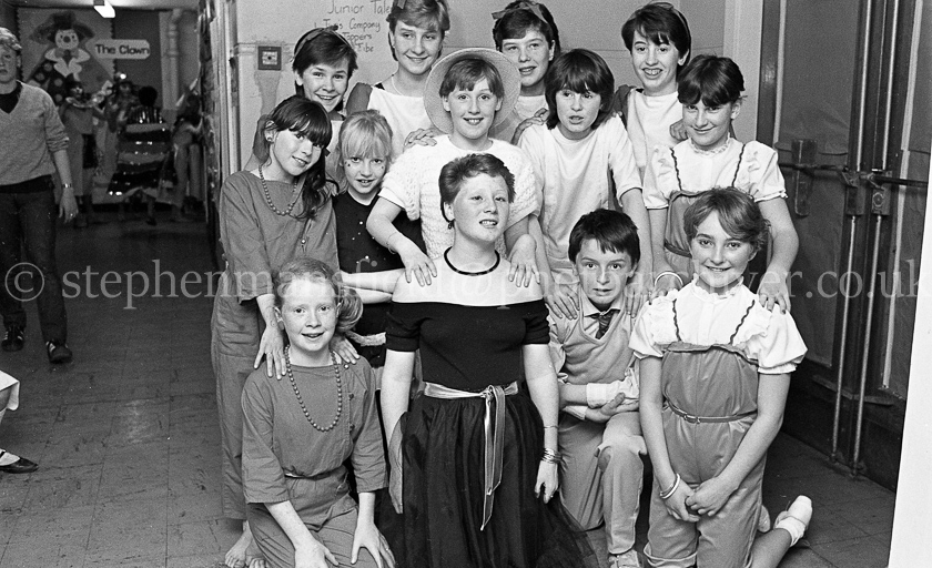 Barrhead Gala Queen and Talent Competition Finals 1985.