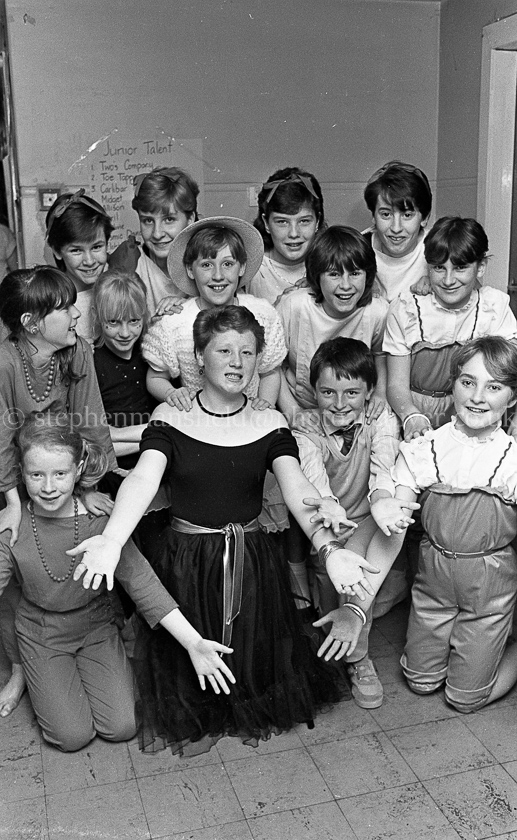 Barrhead Gala Queen and Talent Competition Finals 1985.