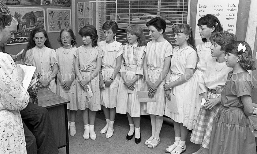 Barrhead Gala Queen and Talent Competition Finals 1985.