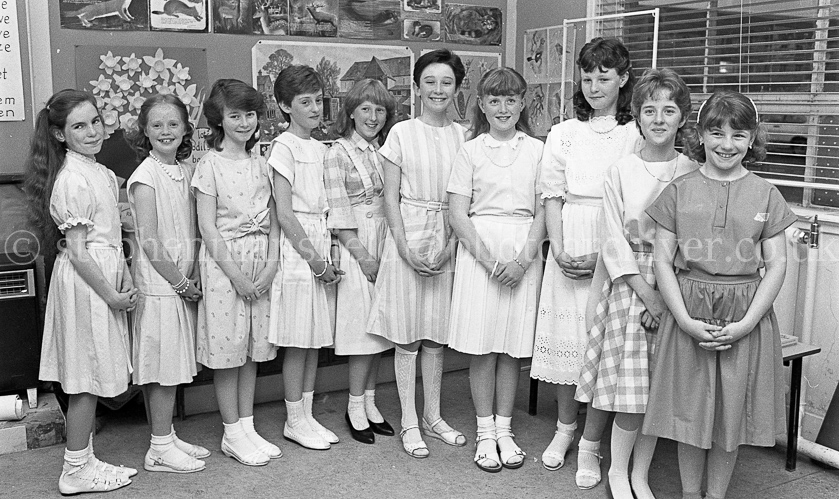 Barrhead Gala Queen and Talent Competition Finals 1985.