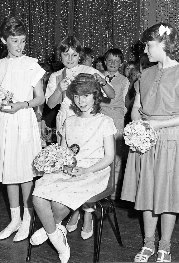 Barrhead Gala Queen and Talent Competition Finals 1985.
