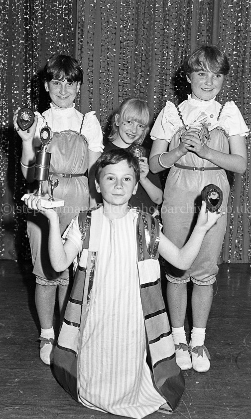 Barrhead Gala Queen and Talent Competition Finals 1985.