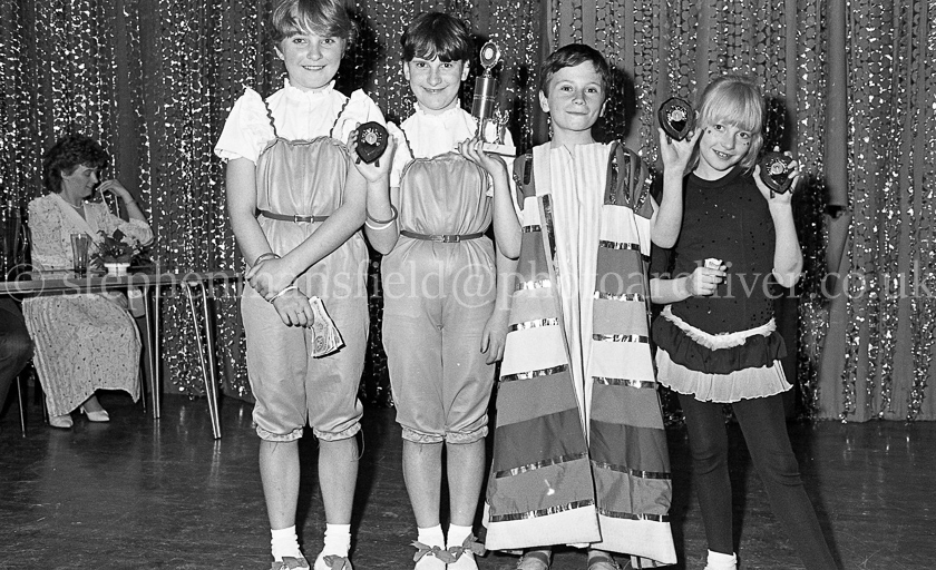 Barrhead Gala Queen and Talent Competition Finals 1985.