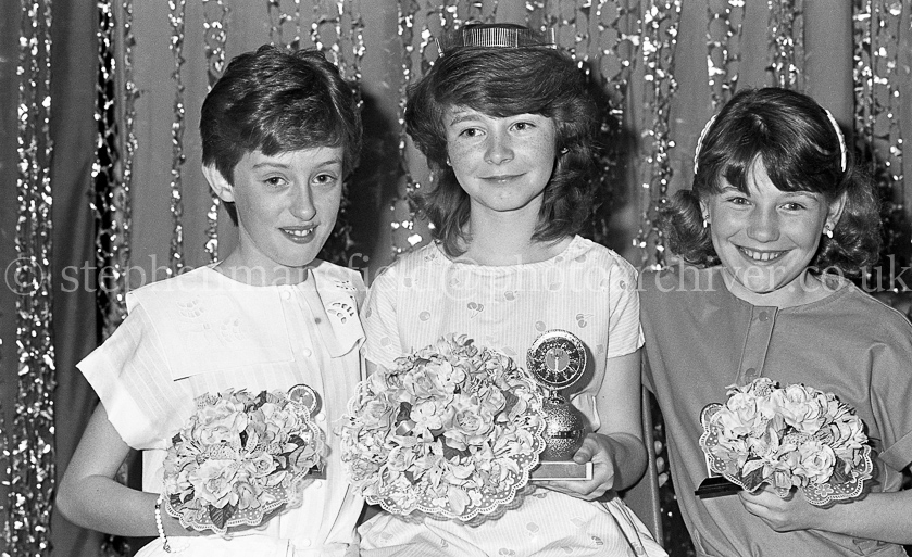 Barrhead Gala Queen and Talent Competition Finals 1985.