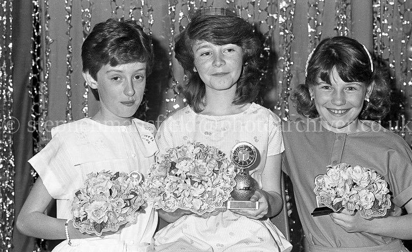 Barrhead Gala Queen and Talent Competition Finals 1985.