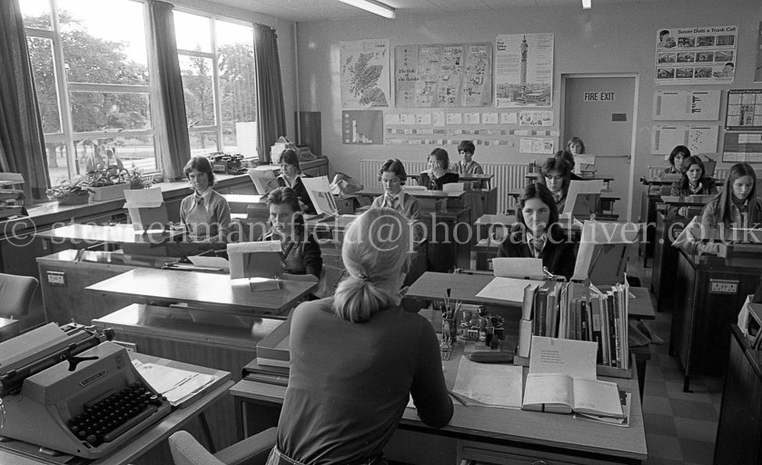 Barrhead High School Feature 1975.