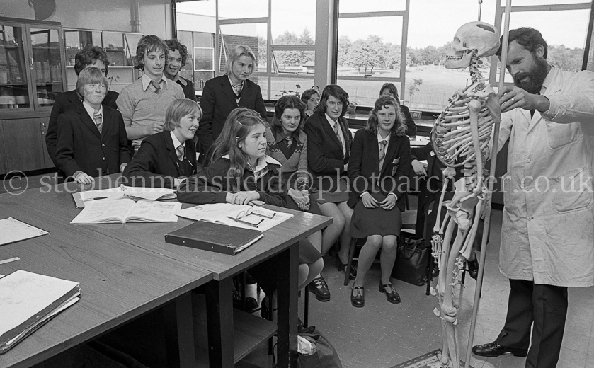 Barrhead High School Feature 1975.