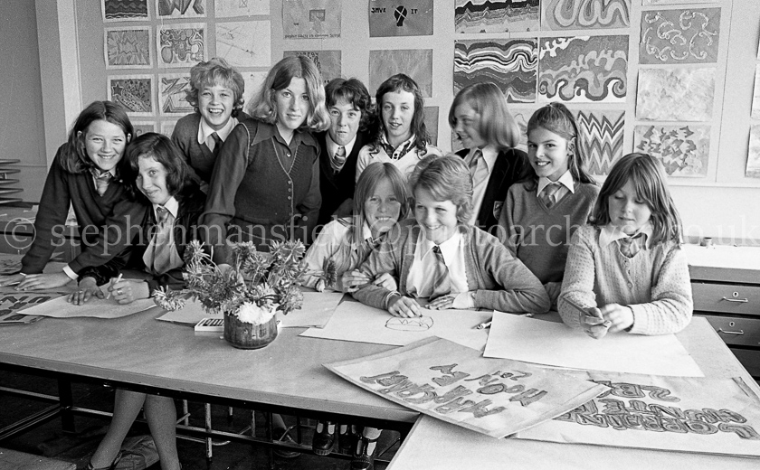 Barrhead High School Feature 1975.