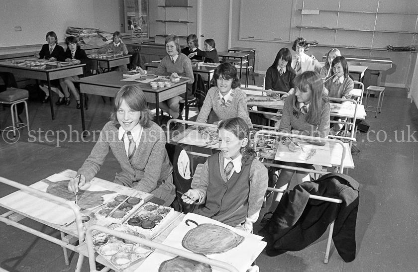 Barrhead High School Feature 1975.