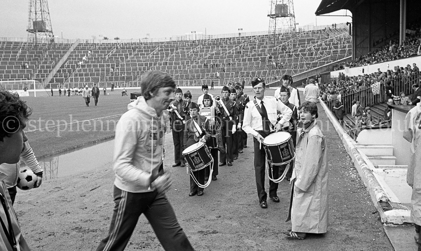 Pollok FC v Arthurlie FC in Junior Cup Final 1981.