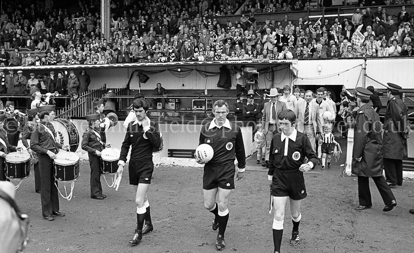 Pollok FC v Arthurlie FC in Junior Cup Final 1981.
