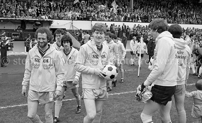 Pollok FC v Arthurlie FC in Junior Cup Final 1981.