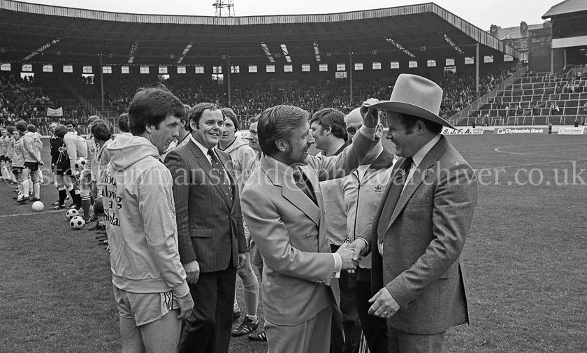Pollok FC v Arthurlie FC in Junior Cup Final 1981.