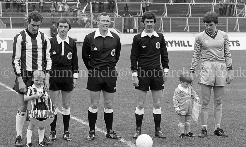 Pollok FC v Arthurlie FC in Junior Cup Final 1981.