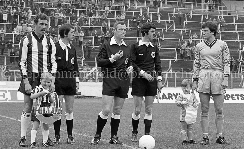 Pollok FC v Arthurlie FC in Junior Cup Final 1981.
