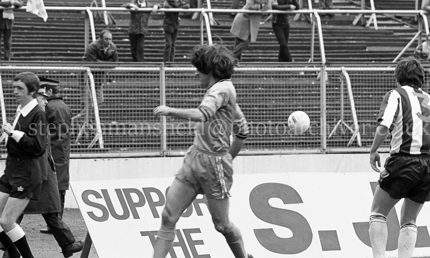 Pollok FC v Arthurlie FC in Junior Cup Final 1981.