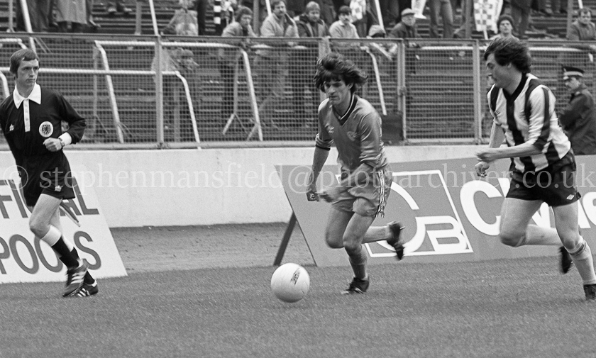 Pollok FC v Arthurlie FC in Junior Cup Final 1981.