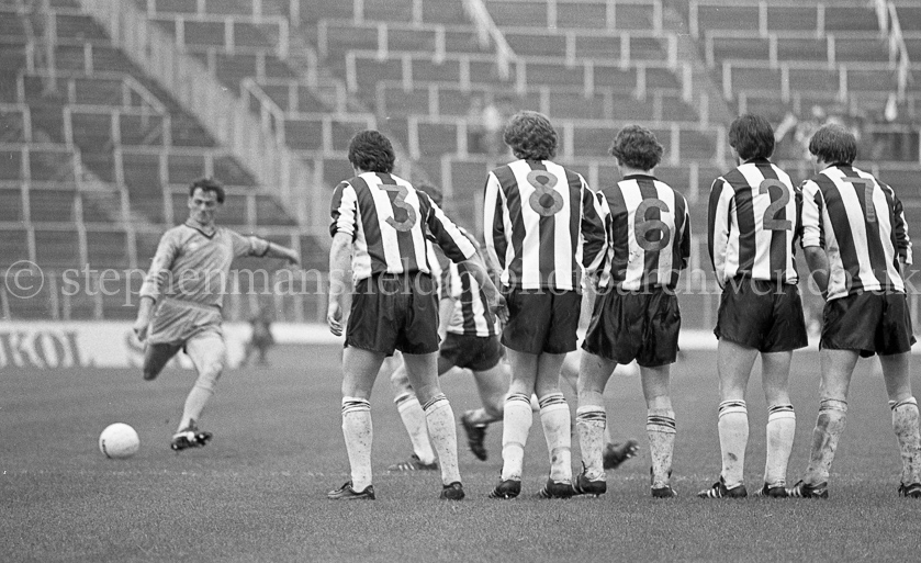 Pollok FC v Arthurlie FC in Junior Cup Final 1981.