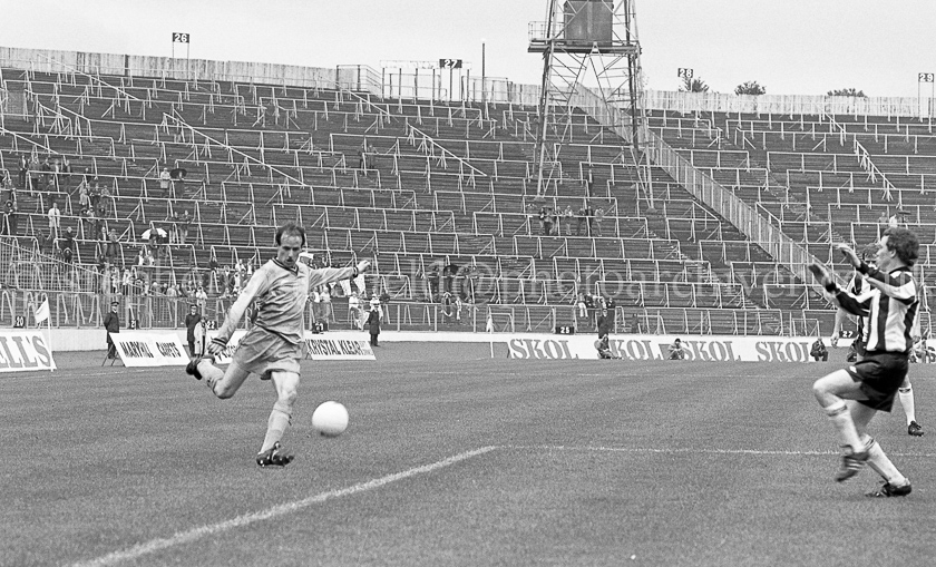Pollok FC v Arthurlie FC in Junior Cup Final 1981.