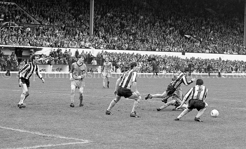Pollok FC v Arthurlie FC in Junior Cup Final 1981.