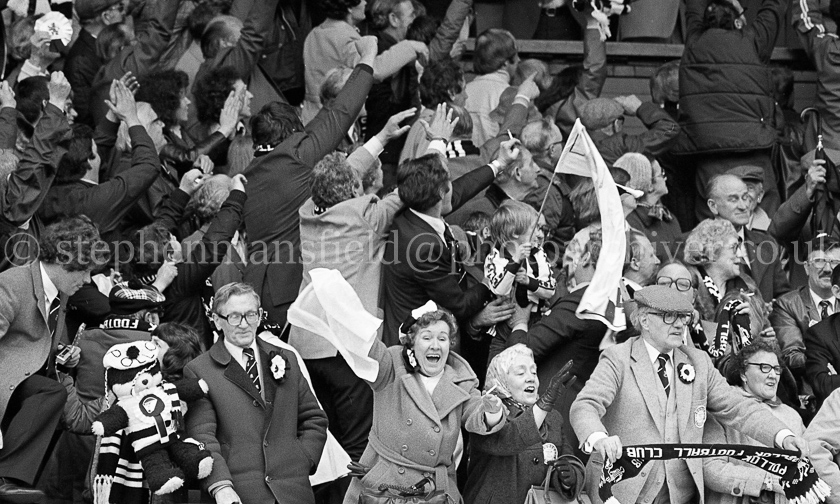 Pollok FC v Arthurlie FC in Junior Cup Final 1981.