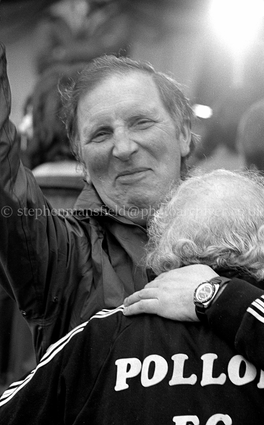 Pollok FC v Arthurlie FC in Junior Cup Final 1981.