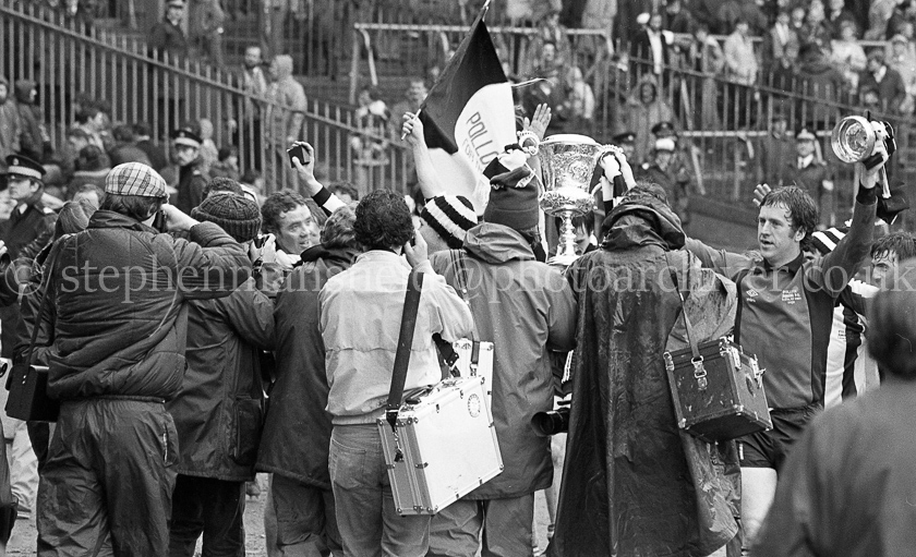 Pollok FC v Arthurlie FC in Junior Cup Final 1981.