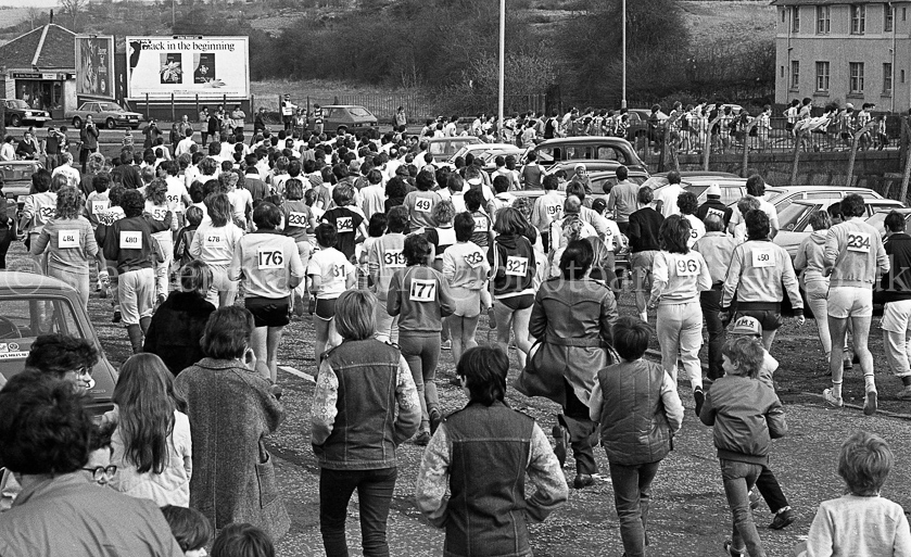 The Dunterlie LINK Fun Run 1984.