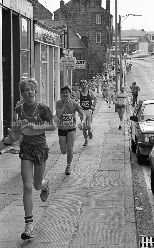 The Dunterlie LINK Fun Run 1984.