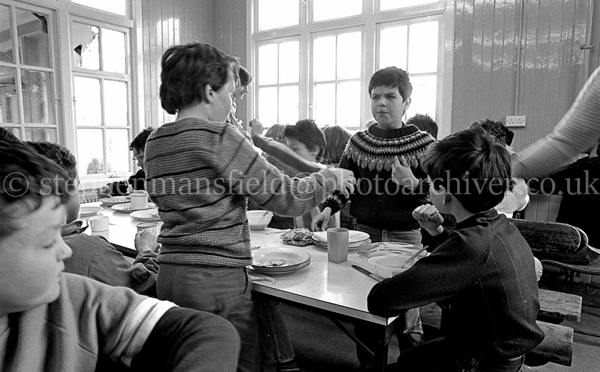 The 1st Barrhead Cubs and Scouts at Peesweep Camp in 1984.