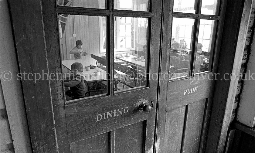 The 1st Barrhead Cubs and Scouts at Peesweep Camp in 1984.