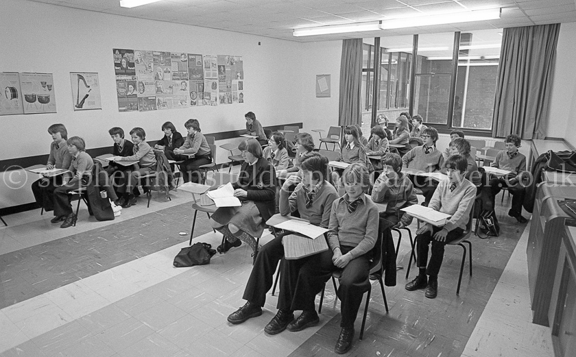 St. Luke's High School Barrhead 1978.