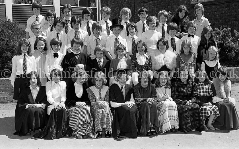 Eastwood Schools end of Term Prizewinners 1976.