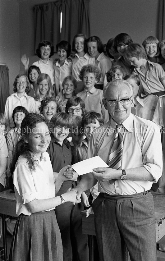 Eastwood Schools end of Term Prizewinners 1976.