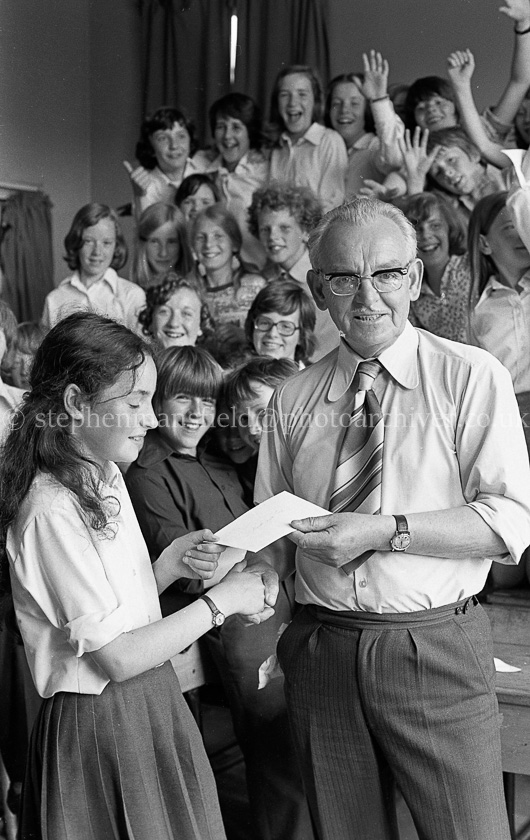 Eastwood Schools end of Term Prizewinners 1976.