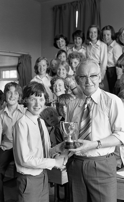 Eastwood Schools end of Term Prizewinners 1976.
