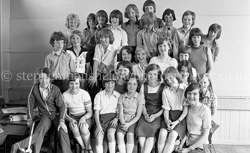 Eastwood Schools end of Term Prizewinners 1976.