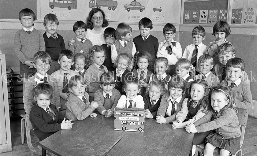 Holy Cross Primary Ones 1984.