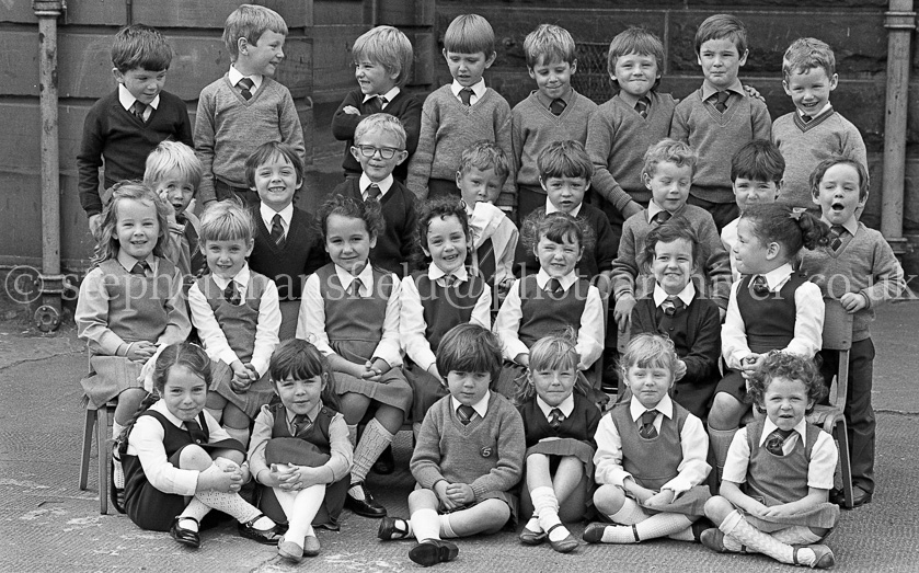 Holy Cross Primary Ones 1984.